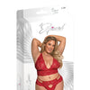 Sugar & Spice Bra & Panty Red QN