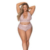Seabreeze Strappy Back Cami & Short Blush 2X