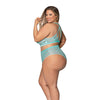 Seabreeze Strappy Back Cami & Short Turquoise 2X