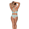Seabreeze Strappy Back Cami & Short Turquoise S/M