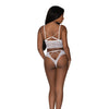 Modern Romance Bralette & Cheeky Hipster White L/XL