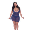 Berrylicious Babydoll & Panty Blue QN