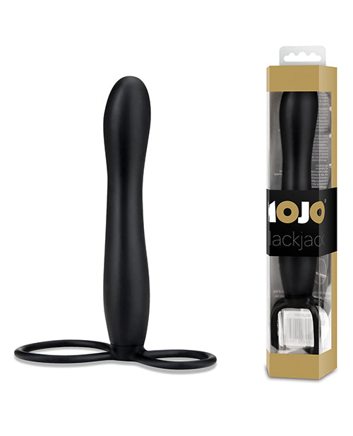 Mojo Black Jack Silicone Strap On - Black