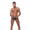 Cock Pit Fishnet Mini Cock Ring Short Black SM