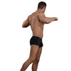 Bamboo Low Rise Pouch Enhancer Short - Black