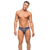Heather Haze Cutout Jock - Grey