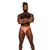 Rude Awakening Mesh Strap Thong Neon Orange L/XL