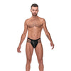 Cage Matte Cage Thong - Black