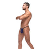 Diamond Mesh Posing Strap Blue O/S