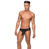 Hoser Stretch Mesh Thong - Black