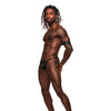 Pisces PU Leather Bicep & Back Harness Black O/S