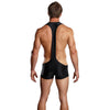 Male Power Sling Short - Black