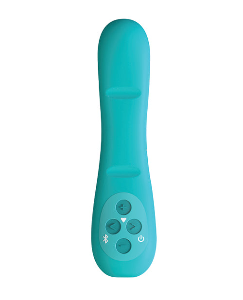 MysteryVibe Poco Bendable Vibrator w/2 Motors - Turquoise