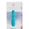 MysteryVibe Poco Bendable Vibrator w/2 Motors - Turquoise