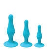 Nobu Rainbow Silicone Plug Set - Blue