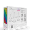 Nobu Rainbow Silicone Plug Set - Blue