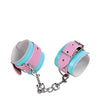 Nobu Fetish Handcuffs - Pink/Blue