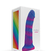 Nobu Rainbow 8" Dildo w/Suction Cup - Cosmic