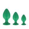 Nobu Rainbow Silicone Plug Set - Green
