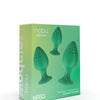 Nobu Rainbow Silicone Plug Set - Green