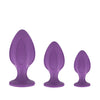 Nobu Rainbow Silicone Plug Set - Purple