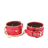 Nobu Fetish Handcuffs - Red/Gold