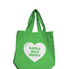 Nobu Boobs & Doobs Reusable Tote - Green