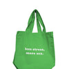 Nobu Less Stress, More Sex Reusable Tote - Green