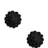 Neva Nude Burlesque Nightfall Roses Reusable Silicone Nipztix - Black O/S