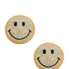Neva Nude Burlesque Smile Face Jewel Reusable Silicone Nipztix - Gold O/S