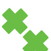 Neva Nude Temperature Reactive X Factor Pasties - Neon Green