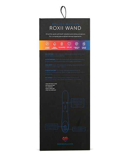 Nu Sensuelle Roxii Vertical Roller Motion Vibe - Assorted Colors