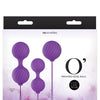 Luxe O Weighted Kegel Balls Set - Purple