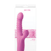 Luxe Nova Thrusting & Throbbing Stimulator - Pink