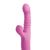 Luxe Nova Thrusting & Throbbing Stimulator - Pink