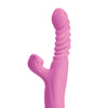 Luxe Nova Thrusting & Throbbing Stimulator - Pink