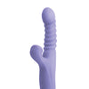 Luxe Nova Thrusting & Throbbing Stimulator - Purple