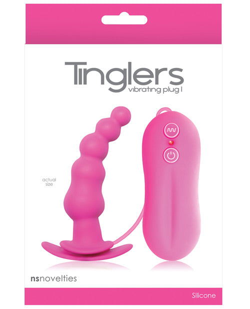 Tinglers Vibrating Butt Plug #1 - Pink