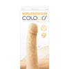 Colours Pleasures 7" Vibrating Dong - Assorted Colors