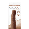 Colours Pleasures 7" Vibrating Dong - Assorted Colors