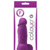 Colours Pleasures 4" Dong w/Ball & Suction Cup - Assorted Colors