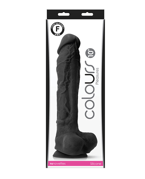 Colours Pleasures 10" Dildo - Assorted Colors
