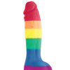 Colours Pride Edition 6" Dong w/Suction Cup