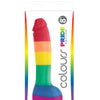 Colours Pride Edition 8" Dong w/Suction Cup