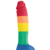Colours Pride Edition 8" Dong w/Suction Cup