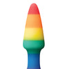 Colours Pride Edition Pleasure Plug  Rainbow - Assorted Sizes