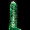 Firefly Glass Smooth Ballsey 4" dildo - Clear