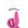 Glams Anal Plug - Pink Gem