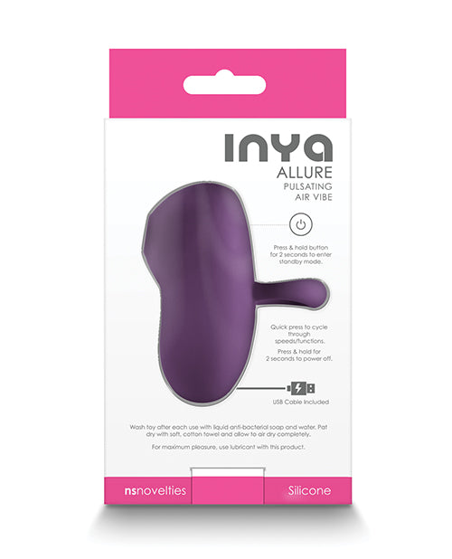 INYA Allure Pulsating Air Vibe - Assorted Colors