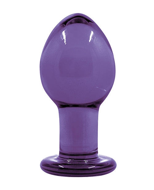 Crystal Butt Plug Medium - Purple